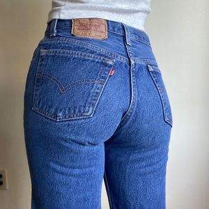 Vintage Indigo Levi Student 501 Jeans